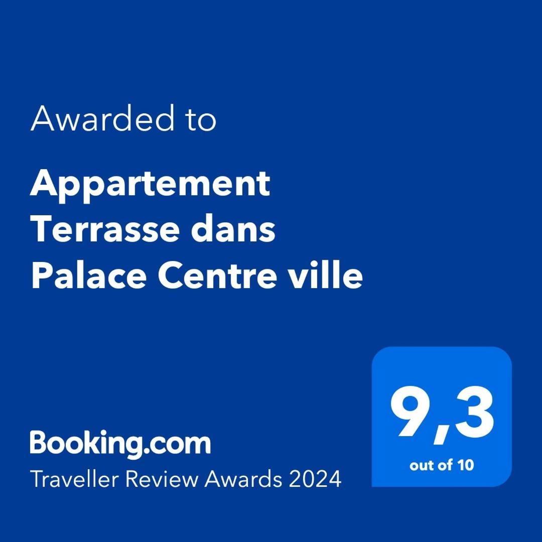 Appartement Terrasse Dans Palace Centre Ville Menton Buitenkant foto
